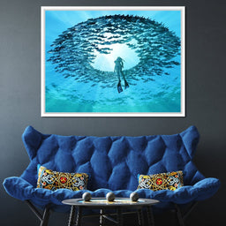 Eye of the Ocean - NicheCanvas