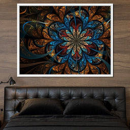 Blue Shadow - NicheCanvas