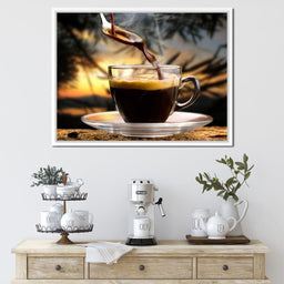 Hot Coffee - NicheCanvas
