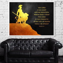 Psalm 27:1 - ABConcepts - NicheCanvas