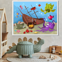 Sunken Treasure - NicheCanvas