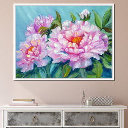 Asian Peonies - NicheCanvas