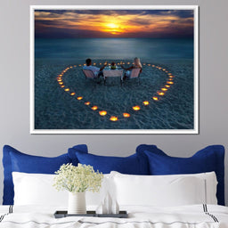 Valentine's Day Dinner - NicheCanvas