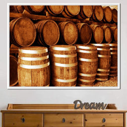 Tequila Barrels - NicheCanvas