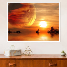 Otherworldly Scenery - NicheCanvas