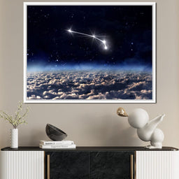 Aries Horoscope Constellation - NicheCanvas