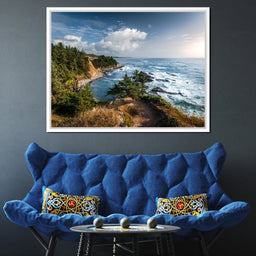 Blue Coast - Lucas Moore - NicheCanvas