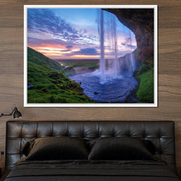 Seljalandsfoss Waterfall - NicheCanvas