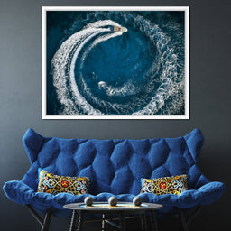 Boat Circle - NicheCanvas