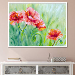 Summer Poppies - NicheCanvas