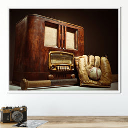 Vintage Baseball - NicheCanvas