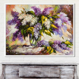 Lilac Bouquet | NicheCanvas