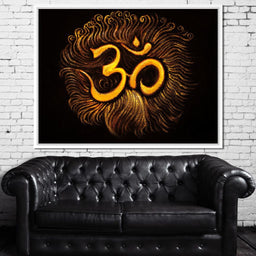 Golden OM - NicheCanvas