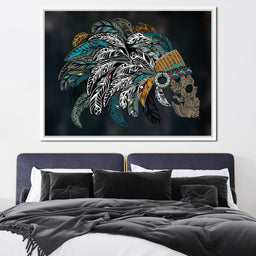 Ornamental Skull - NicheCanvas