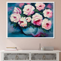 Beautiful Peonies - NicheCanvas