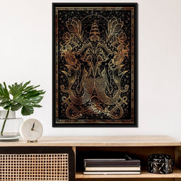 Zodiac sign Pisces  - NicheCanvas