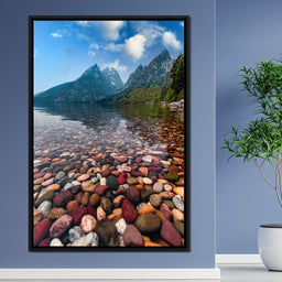 Colored Pebbles - Lucas Moore - NicheCanvas