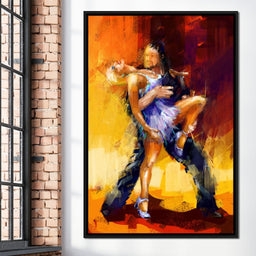 Rumba Dancers - NicheCanvas