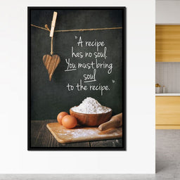 Kitchen Quote - NicheCanvas