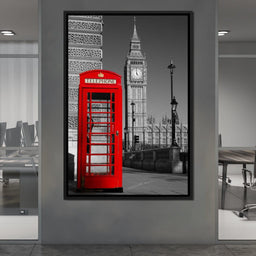 Westminster Phone Box  - NicheCanvas