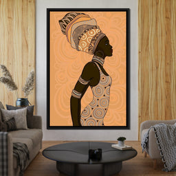 African Lady - NicheCanvas