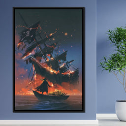 Stealing The Treasure - NicheCanvas