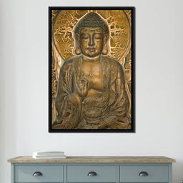 Buddhist Mural - NicheCanvas
