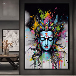 Heavenly Shiva - NicheCanvas