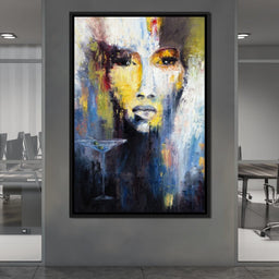 Martini Portrait - NicheCanvas