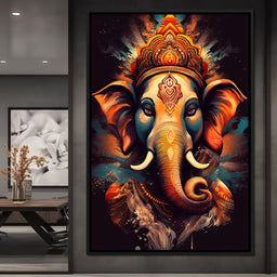 Ganesha's Blessing - NicheCanvas