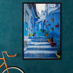 Chefchaouen - Blue village in Morocco - NicheCanvas