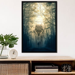 Wolf Walking - Alex Graphex - NicheCanvas