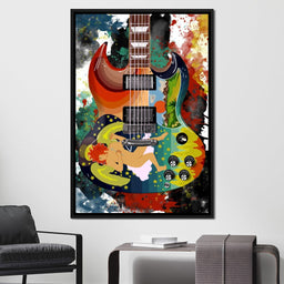 Eric Clapton's Solid Guitar - Abraham Szomor - NicheCanvas