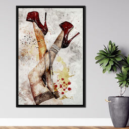 Heels and Pearls - Vizahn Burger - NicheCanvas