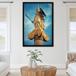 Athena Statue in Athens - NicheCanvas