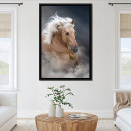 Palomino Horse - NicheCanvas