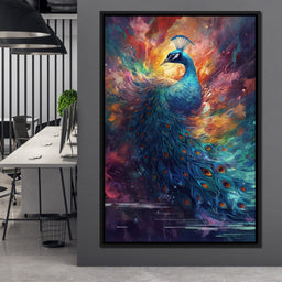 Sacred Peacock - NicheCanvas