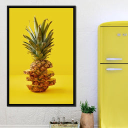 Sliced Pineapple - NicheCanvas