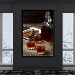Cigars & Cognac - NicheCanvas