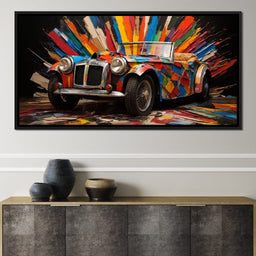 MG Roadster - RiderArt - NicheCanvas