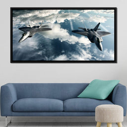 F-22 Raptors - NicheCanvas