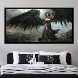 Dark Crow General - NicheCanvas