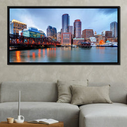 Boston Skyline - NicheCanvas