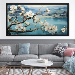 Blooming Almond Tree 1 - Wildrose Creations - NicheCanvas