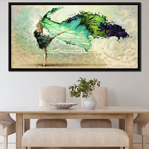Ballerina Butterfly Canvas Print