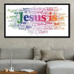 Jesus Is - NicheCanvas