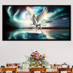 Northern Light Unicorn - NicheCanvas