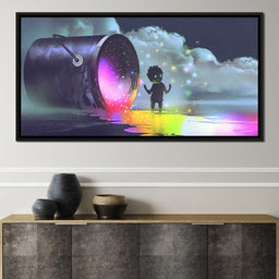 Puddle of Ink - NicheCanvas