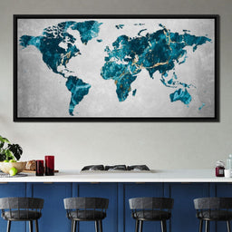 World Map 4 - Mateo - NicheCanvas