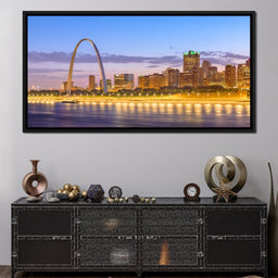 St Louis Skyline - NicheCanvas